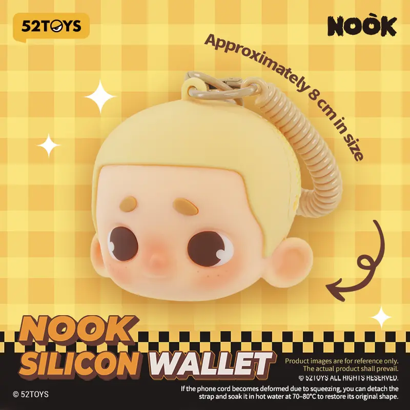 52TOYS NOOK Peripherals Kawaii Creative Gift Room Decor Desktop Decoration Gift for Birthday Party Soft Adorable Figures Pvc Action Figures