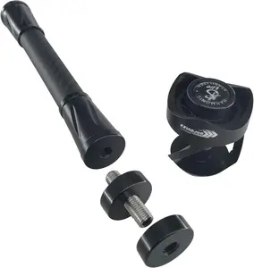 Carbon Fiber Bow Stabilizer with Adjustable Weights for Compound Bow Hunting Target Shooting 3D Archery Reduces Vibration Improves Balance