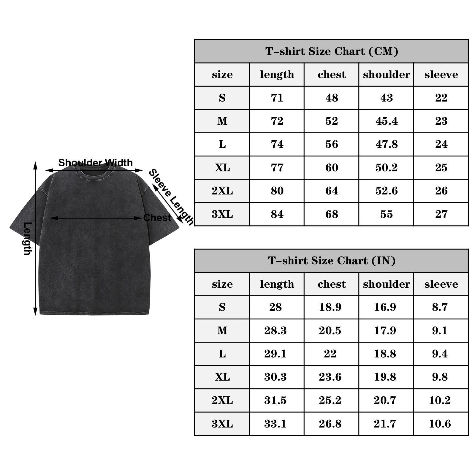 Mahoraga Washed Oversized T Shirt Sweatshirt Hoodie Jujutsu Kaisen Anime Graphic Gym Pump Cover Tee Vintage Washed Cotton Streetwear Suitable for Daily Wear