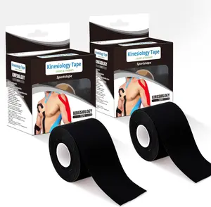 KT Tape Sports Recovery Tape – Muscle Support for Knee, Shoulder, Back & Ankle | Easy Removal with Oil