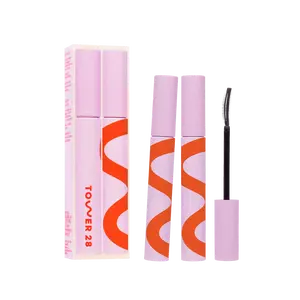Tower 28 Beauty MakeWaves Mascara Duo - Limited Edition Set Full Size Product Each for Bold & Soft Lash Looks Makeup