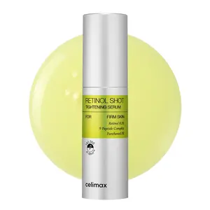 Celimax The Vita A Retinol Shot Tightening Serum with Pure Vitamin A Retinol Peptide Pore Minimizer Wrinkles Fine Lines Firmer Skin Anti-Aging Skin Smoothing 30ml Hypoallergenic - Sensitive