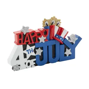 Happy 4th Tabletop Decoration