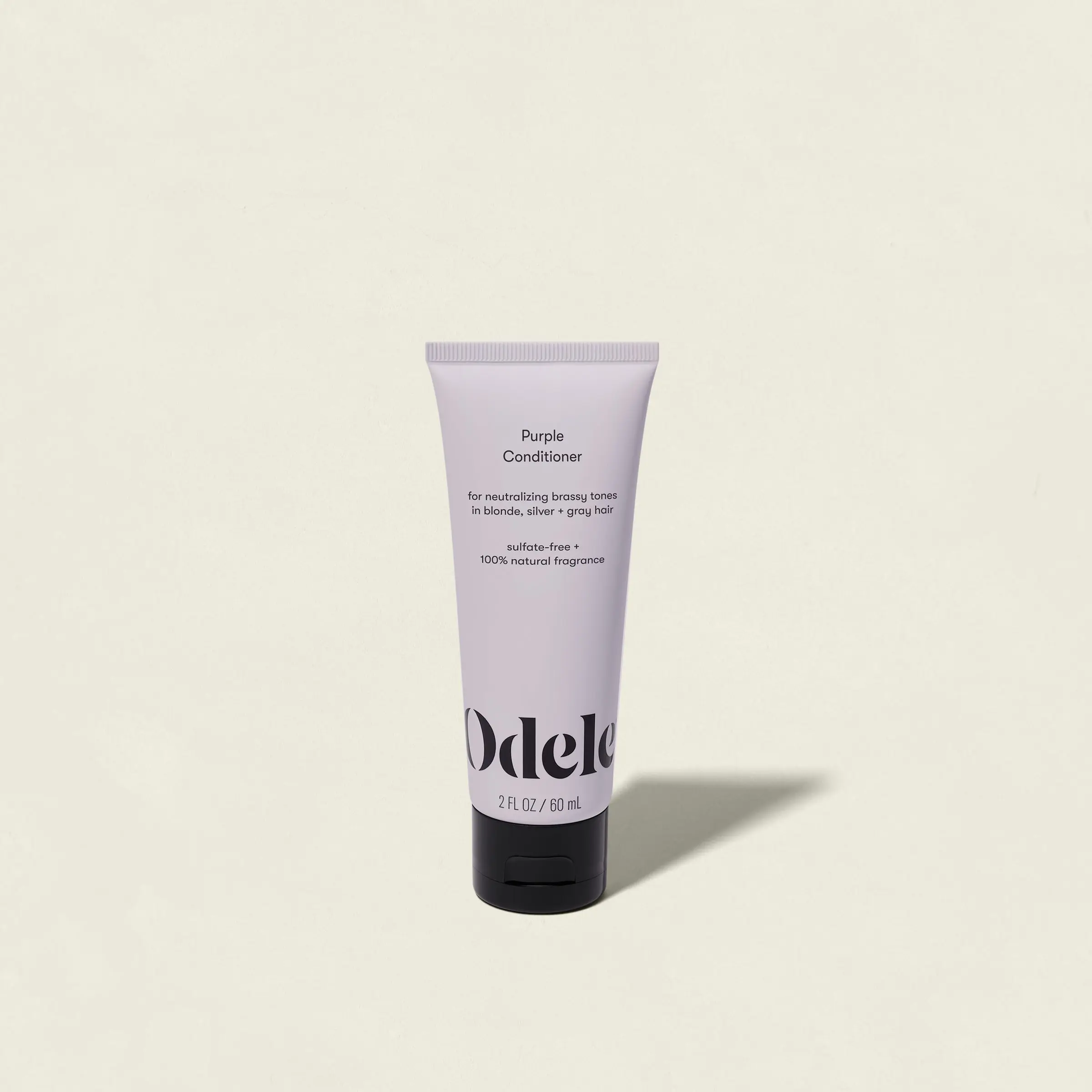 Odele Purple Conditioner | Toning Conditioner for Blonde, Gray + Highlighted Hair | Neutralizes Brassiness, Adds Shine + Softness | 2 fl. oz