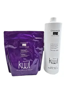 Professional KÜÜL 7 Levels Bleaching POWDER Kit 500g + 20 Vol PEROXIDE Included