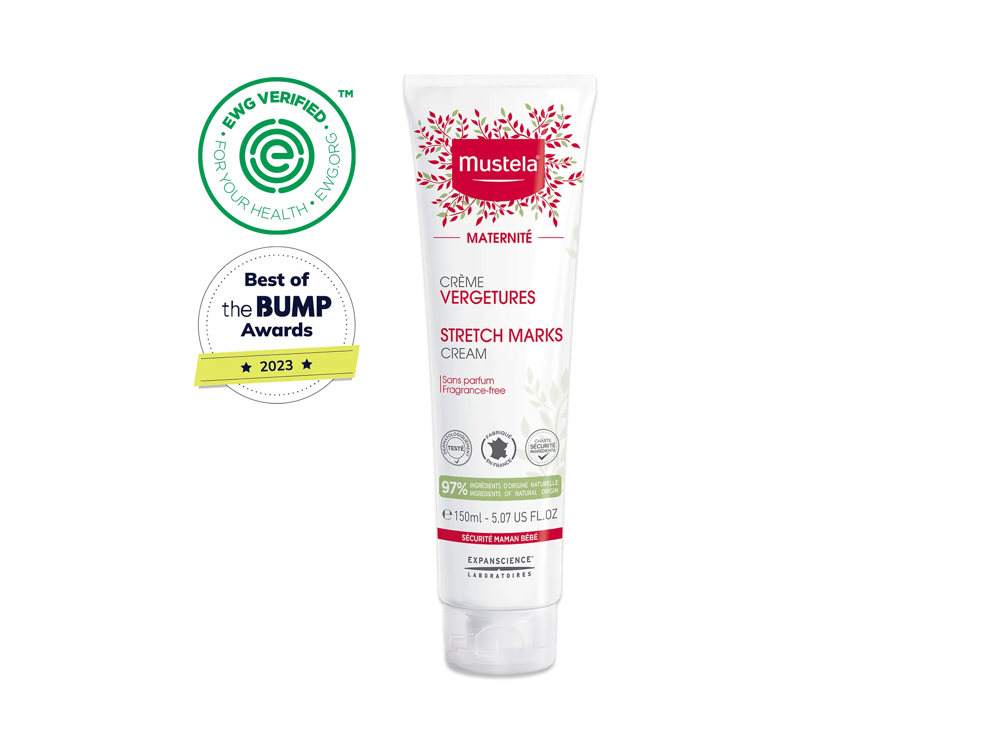 Stretch marks cream fragrance free