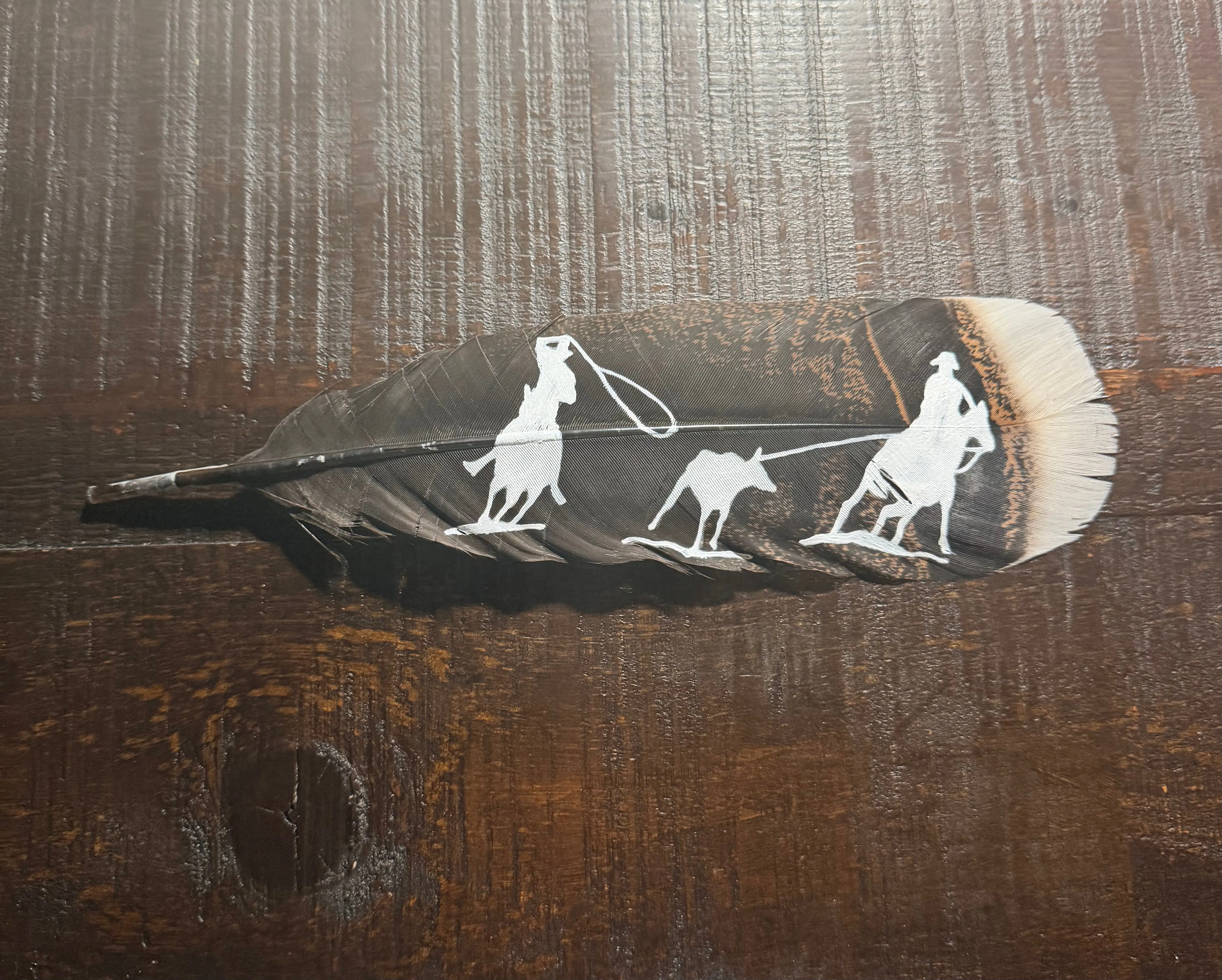 Custom Roping Feather