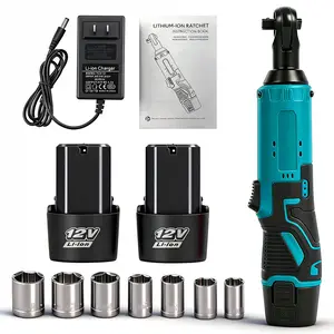 Electric right-angle ratchet wrench, socket electric wrench, car repair tool for removing screws and nuts, professional power tool