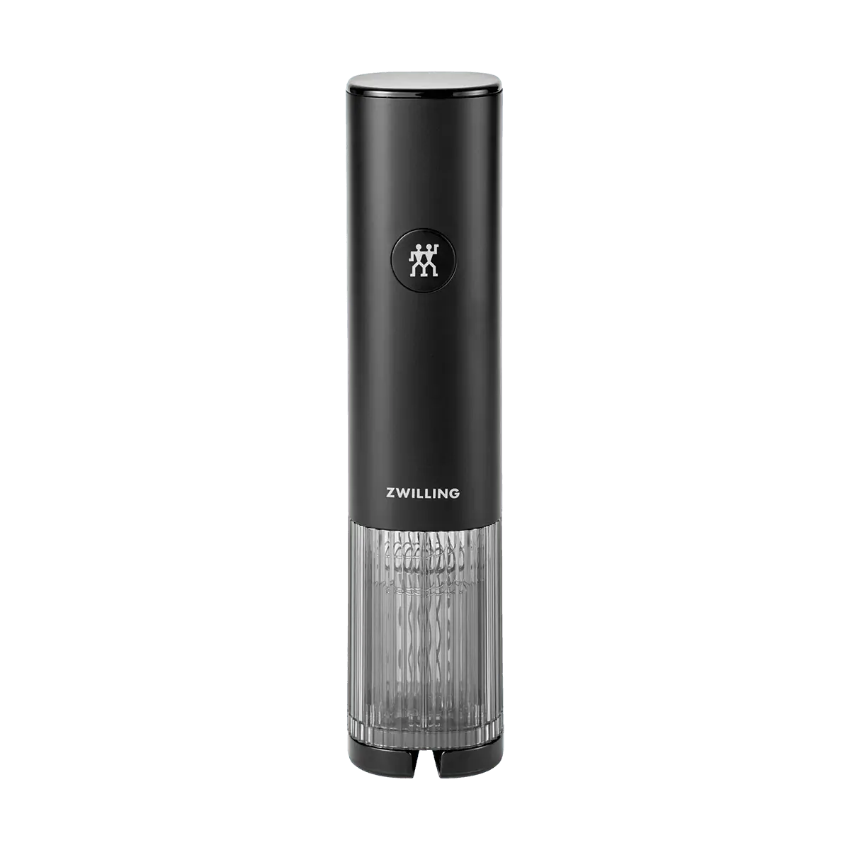 ZWILLING Electric Wine Opener - Automatic Corkscrew with Foil Cutter, Rechargeable, Black - Effortless Red Wine Bottle Opening for Home & Bar