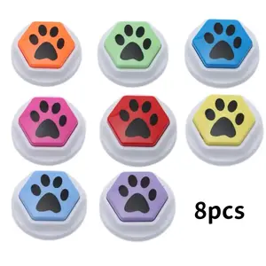 Dog Recordable Talking Sound Button  Interactive Voice Buttons