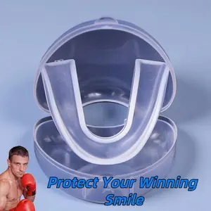 Sports Boxing Mouthguard Shock Absorbent Teeth Protector for Adults and Kids