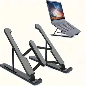 Adjustable Laptop Stand, 1 Count Foldable Design Laptop Holder, Portable Monitor Stand for Home, Office, Travel, Dormitory, Computer Stand