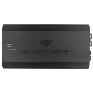 Black Diamond Class D 4-Channel Full Range Amplifier | 400W RMS X 4 at 4-Ohm