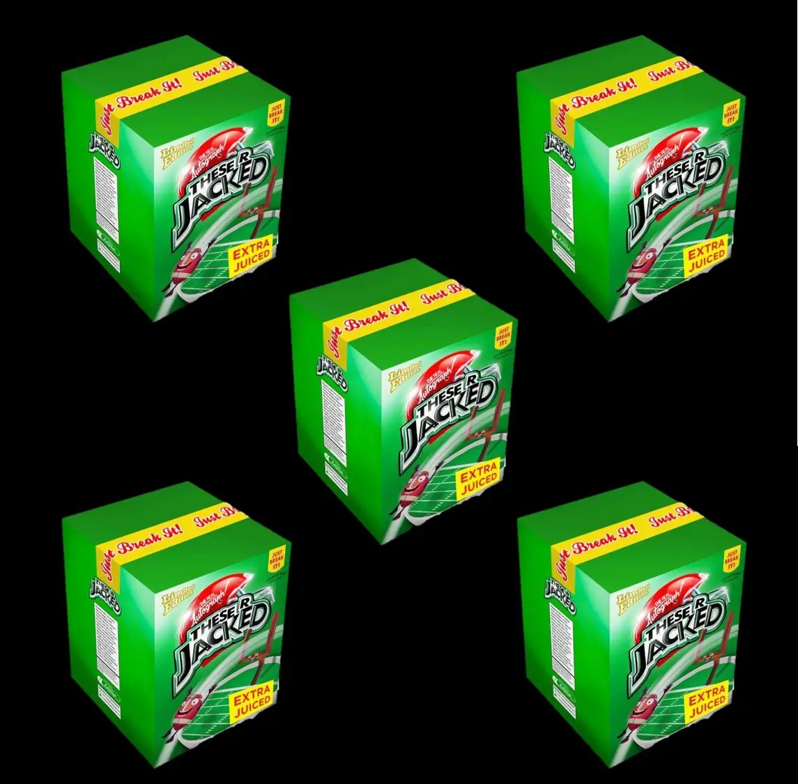 Break #23 5 Box These R Jacked Pick Your Team - The Real Autograph Memorabilia