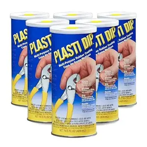 212 MAIN 14.5oz Yellow Plasti-Dip Plastic Dip Spray, Flexible Weatherproof Rubber Protective Coat for Sailing Water Sports