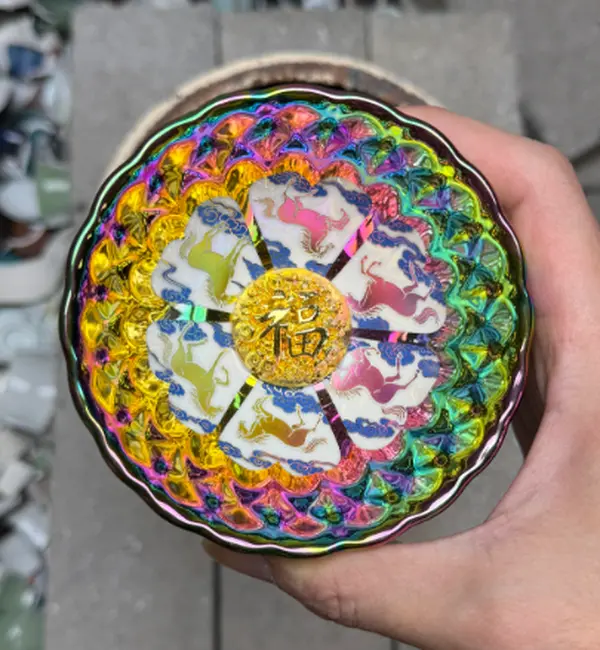 7999 Handcrafted tea cup (DB)