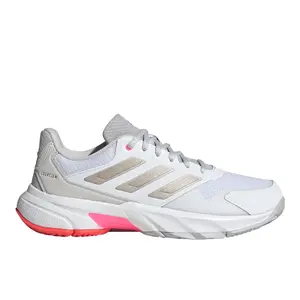 adidas Womens Courtjam Control 3 Tennis Sneakers Shoes - White
