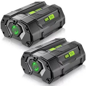 2 Pack 56V 5.0Ah Replacement for EGO Battery 56 Volt Lithium-Ion Battery BA2800T BA4200T BA1400 BA1400T