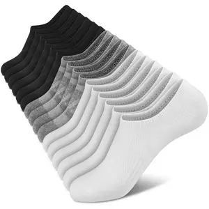 No Show Socks Women - 8 Pairs Ankle Socks for Women, Low Cut Socks Short Cotton Socks, Invisible Casual Socks Womenswear Athletic（5-8）