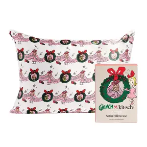 The Grinch x Kitsch Standard Satin Pillowcase - Cindy Lou Who