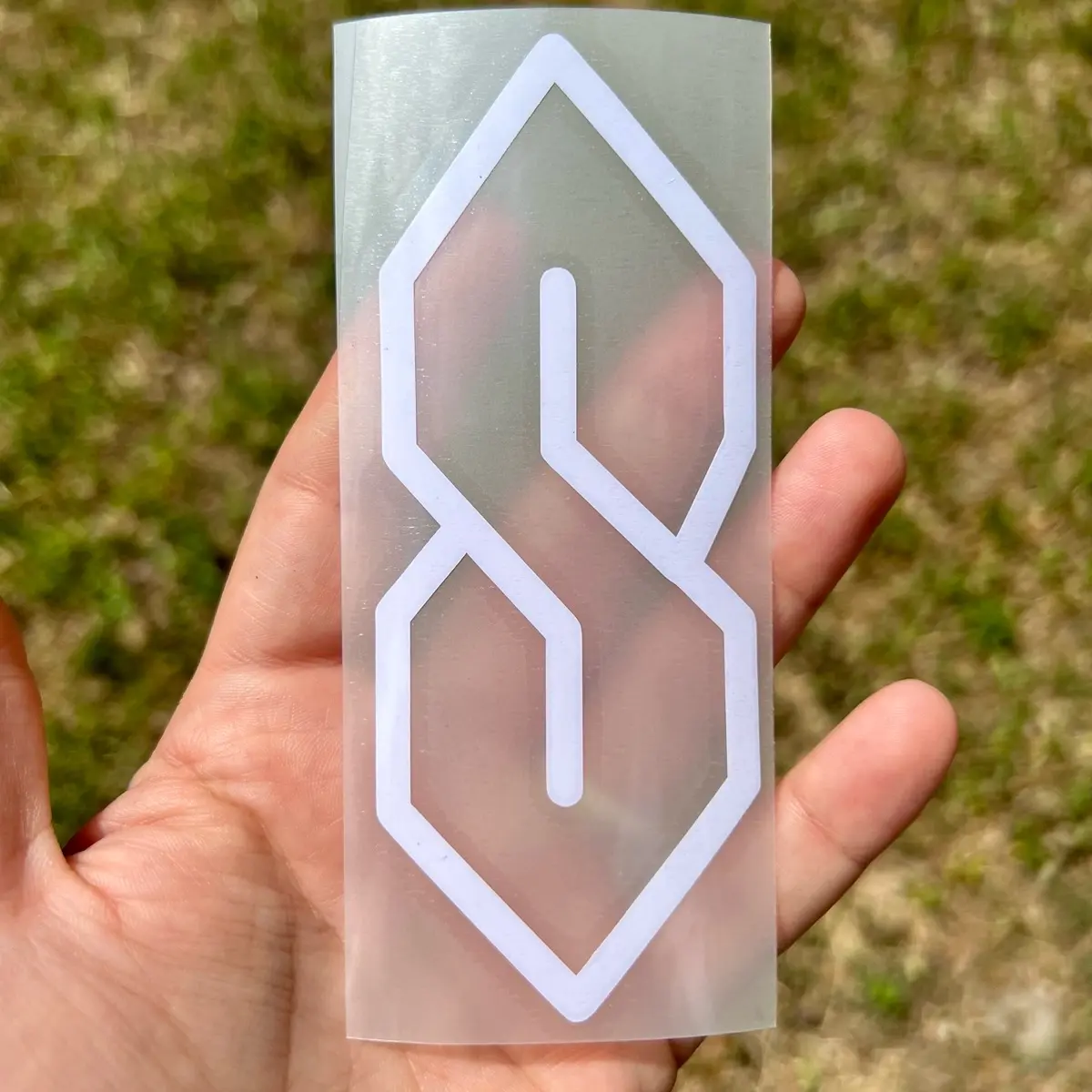 90’s S decal, Super Nostalgic, Car window decal, tumbler decal, multiple colors and sizes!