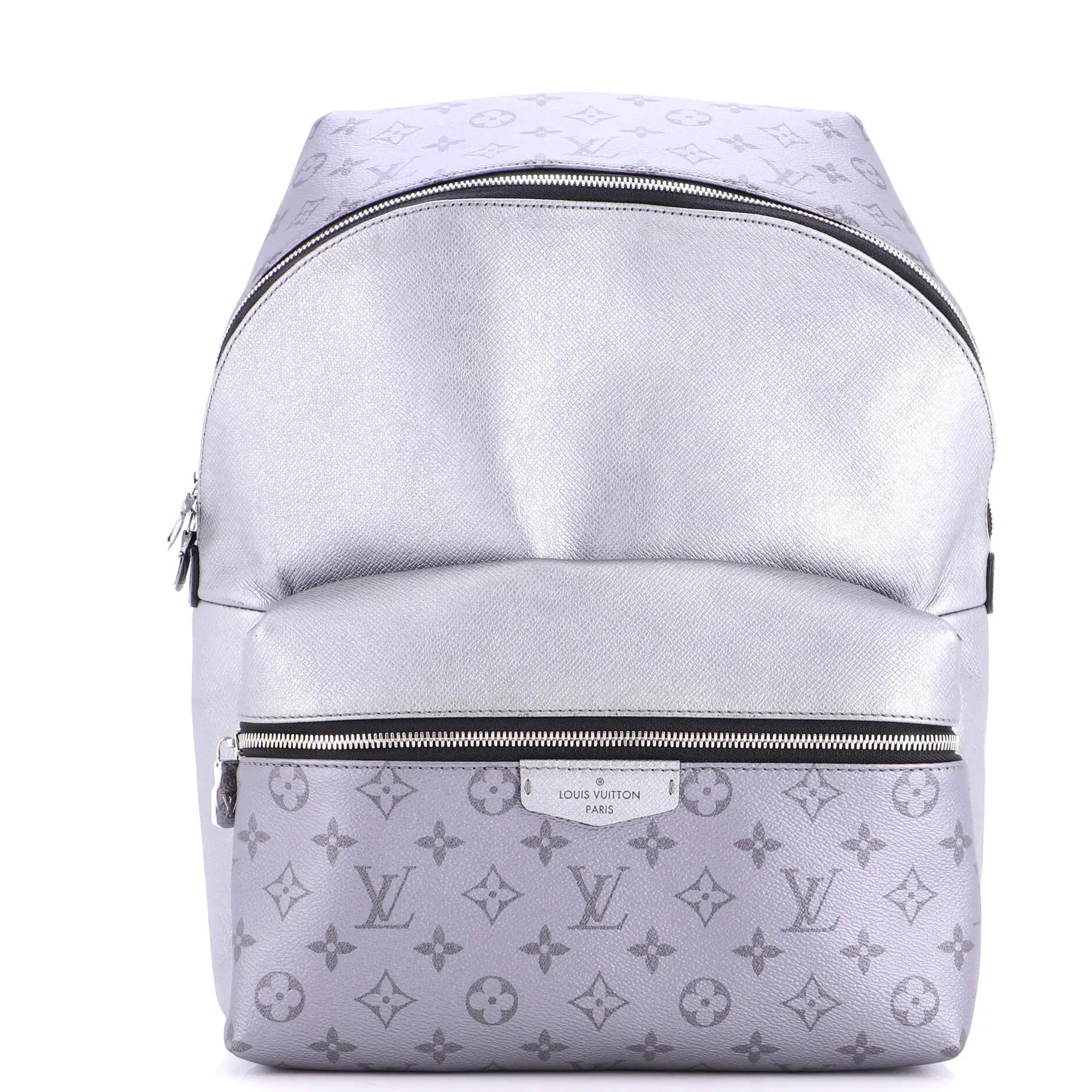 Pre-owned Louis Vuitton Leather Backpacks Discovery Backpack Monogram Taigarama PM by Rebag