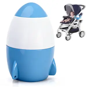 Baby Rocker USB Rechargeable - Hands-Free Portable Rocker Sleep Aid Soother Gently Rocks Stroller or Buggy - Fits Pushchairs & Prams Creates Automatic Bouncer