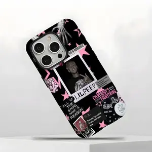 Lil Peep Emotional Rap Star Tribute Polycarbonate Smartphone Casing, Edgy Print, Gloss Finish, Streetwear Aesthetic, Rugged Shockproof Protective Cover, Mobile Phone Accessories for iPhone 17 Pro Max,16,15,14,13,12,11 (iOS, Cellphone/Handheld Compatible)