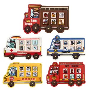 Educational Toy Set, 5 Scenarios Matching Game, Life Skills Cognitive Development, Parent-Child Interactive Learning, Family Game