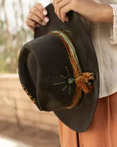 Labradorite Hat * Australian Wool * BJH050