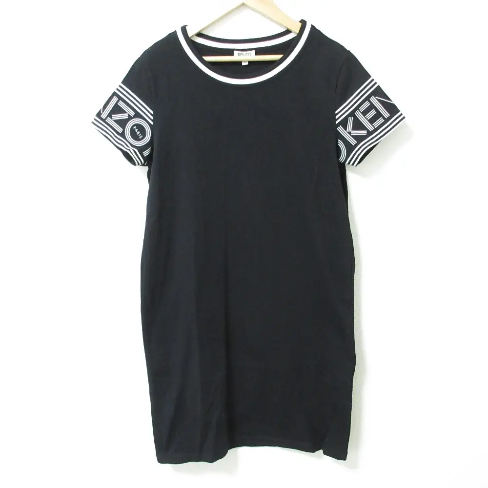 Pre-owned KENZO Cotton Small Leather Goods T shirt Dress