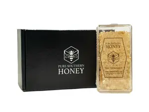 Pure Southern Honey Raw Honeycomb Gift Box Flavor Natural