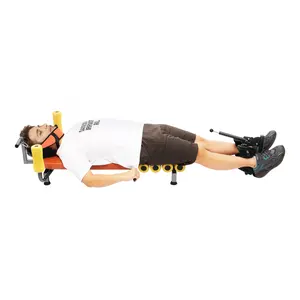 Adjustable Back Stretch Bench with Ergonomic Design & 286.6 lbs Capacity, Inversion Alternative Spinal Decompression Device for Neck, Back, Leg Tension Relief, Scientific Traction for Improved Posture & Blood Circulation for Home, Office, Gym, School