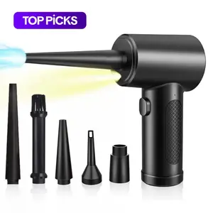 Portable Compressed Air Blower, Keyboard Cleaning Tool, Reusable Electric 51000RPM Cordless Air Cleaner, Cleaning Air Blower, Cordless Air Dust Collector for Electronic Device, Laptop Cleaner, Car Accessories, Stocking Fillers Gift