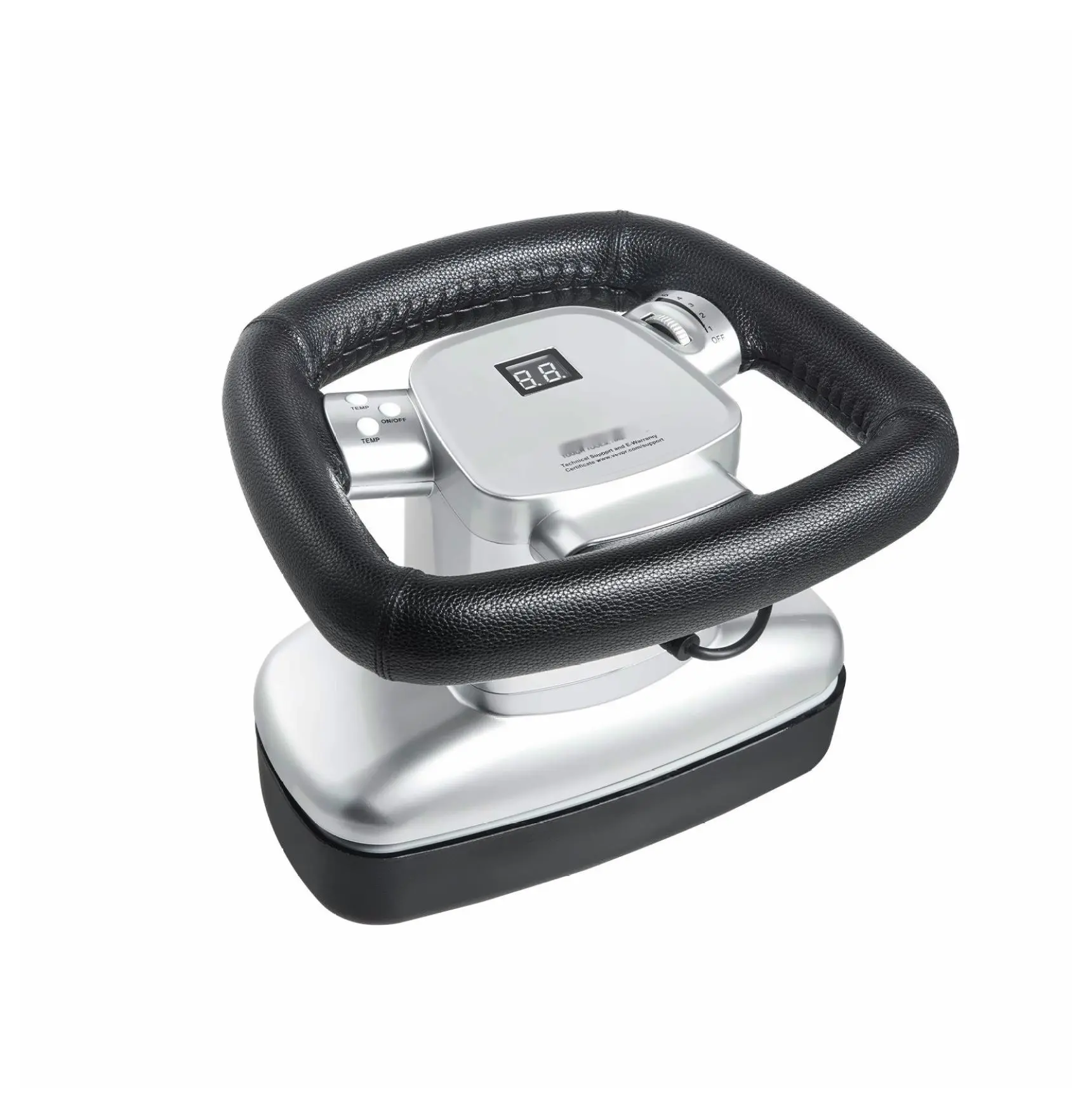 Chiropractic Massager - 400-4600 RPM Variable Speed, Handheld Vibration for Neck, Back, Shoulder -  Muscle Relief & Heating Default