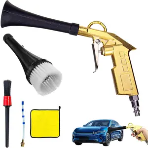 Air Compressor For Car Detailing,Tornado Detailing Tool, High Pressure Air Gun, Dry Cleaning Tool Kit, Air Gun For Car Dry Cleaning, Cleaning Gun For Car Dry Cleaning