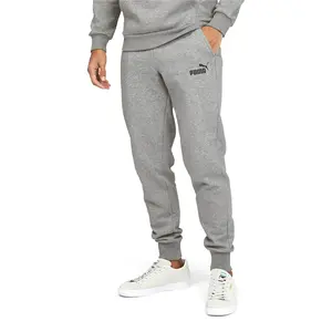 PUMA Mens Essentials Slim Fit Drawstring Sweatpants Casual - Grey