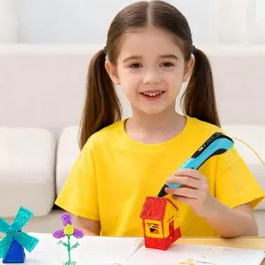 Creative Handmade 3D Printing Pen Set with LCD Display, Educational Toy for Boys Girls, Birthday Christmas Gift