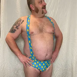 Dadkini Blue Rubber Duckies