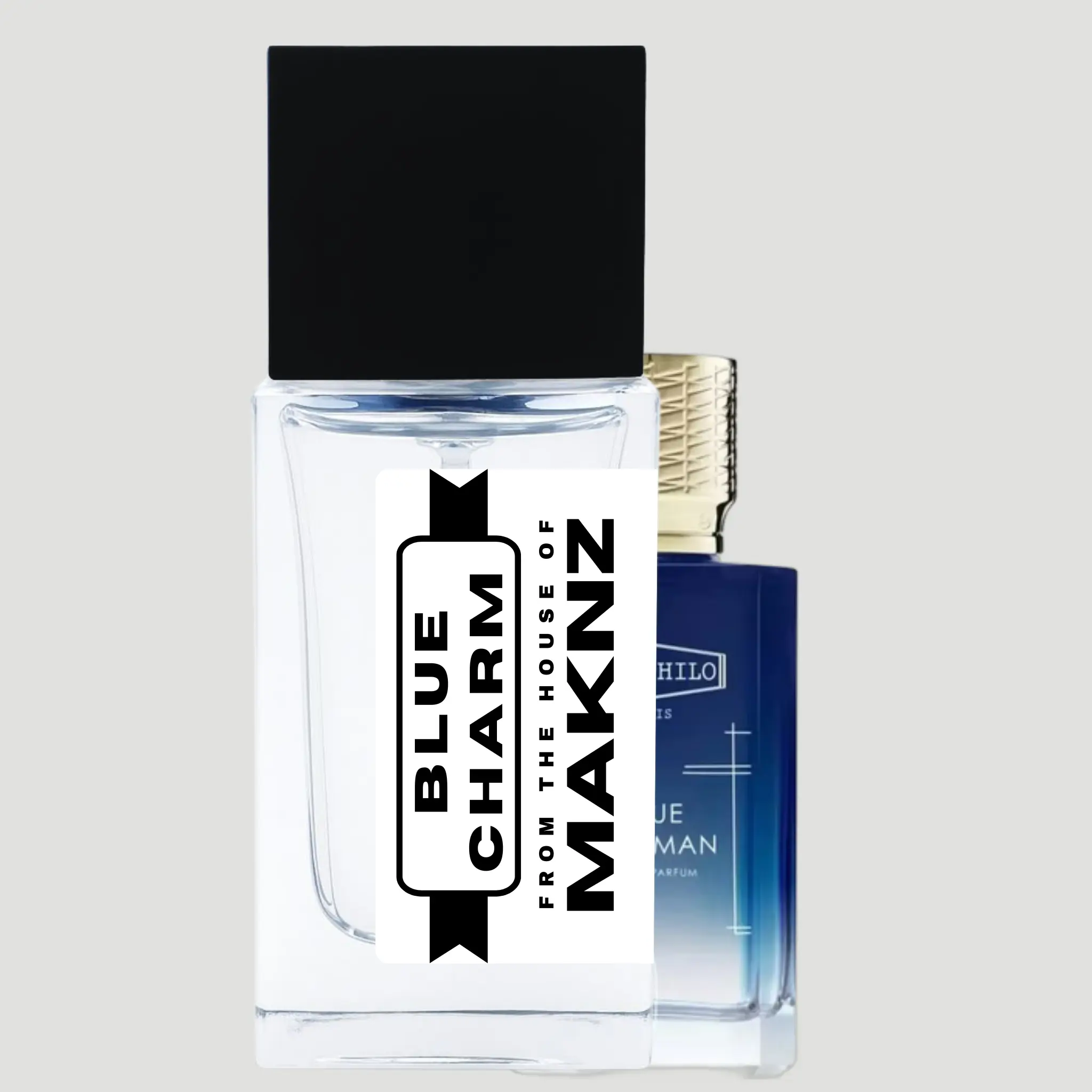 MAKNZ BLUE CHARM Unisex Fragrance - citrus , fruity , musky, sweet, woody, fresh spicy, white floral , powdery , fresh , oud