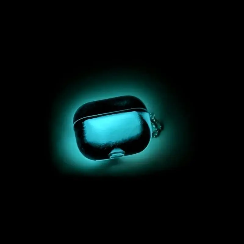 Night Glow Sand Earphone Case Anti-Drop Protection, Fun Multi-Color Options, Fits AirPods 1 2 3 Pro 4, Single Case No Earphones Included, Headphone Accessories, Audio