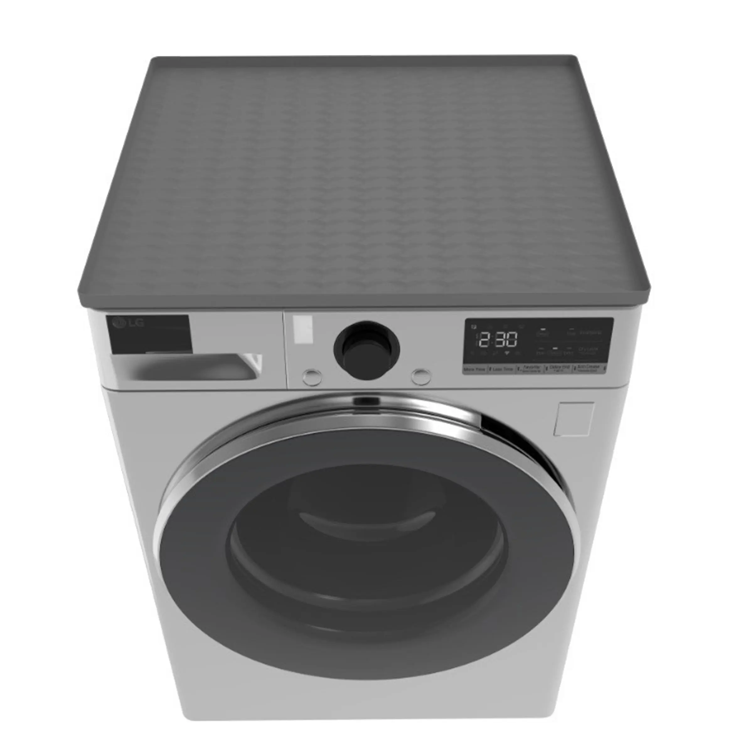 Silicone Washer & Dryer Top Cover, Non-slip Waterproof Appliance Protector Mat for Laundry Room & Kitchen, Easy Top Load Design, Durable Cover