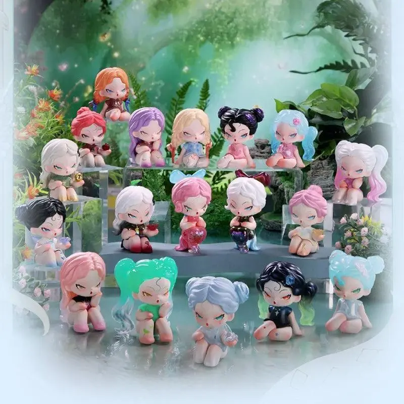 DODO NAMI Garden Of Eden Series Genuine Polyvinyl Chloride (PVC) Mini Blind Box Figure, Decor Figurine, Desktop Ornament, Collectible Toy Surprise Mystery Gift