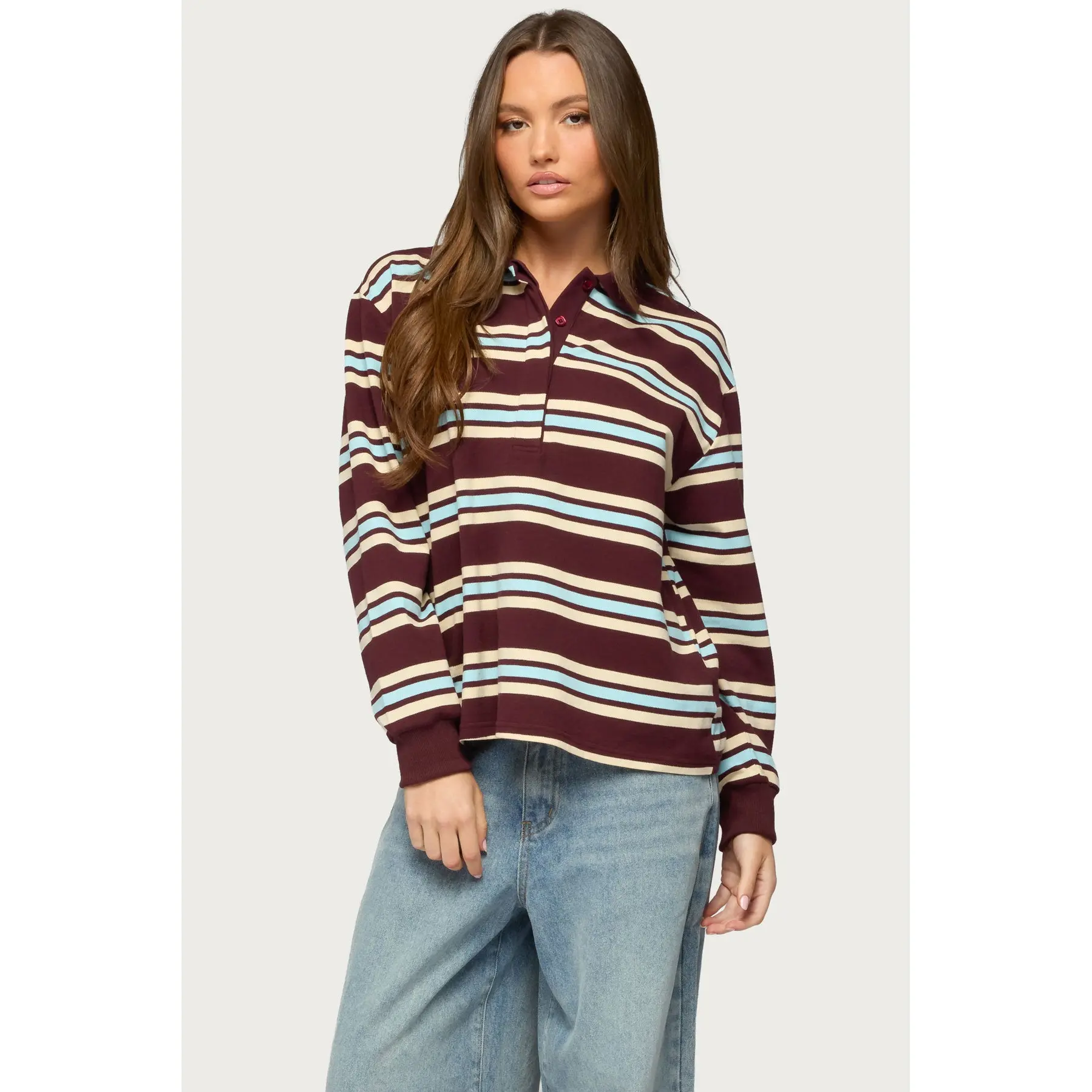 Renya Striped Rugby Shirt