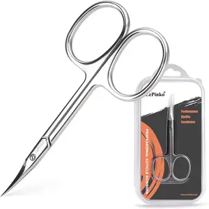 Professional Cuticle Scissors, Fully Forged, Sharper and More Wear-resistant, Short Blades