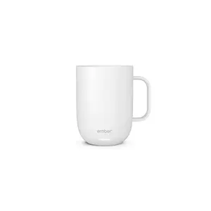Ember Temperature Control Smart Mug 2 14 oz White with Smart Mug Design and Temperature Management Features