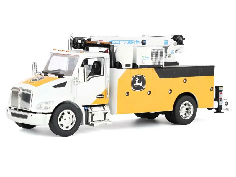 Kenworth Service Truck John Deere Construction (Prestige Collection) Diecast 1:50 Scale Model - ERTL 44520