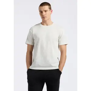 Kanto Men's Short-Sleeve Crew Neck Jersey T-Shirt, Milk - BM24603