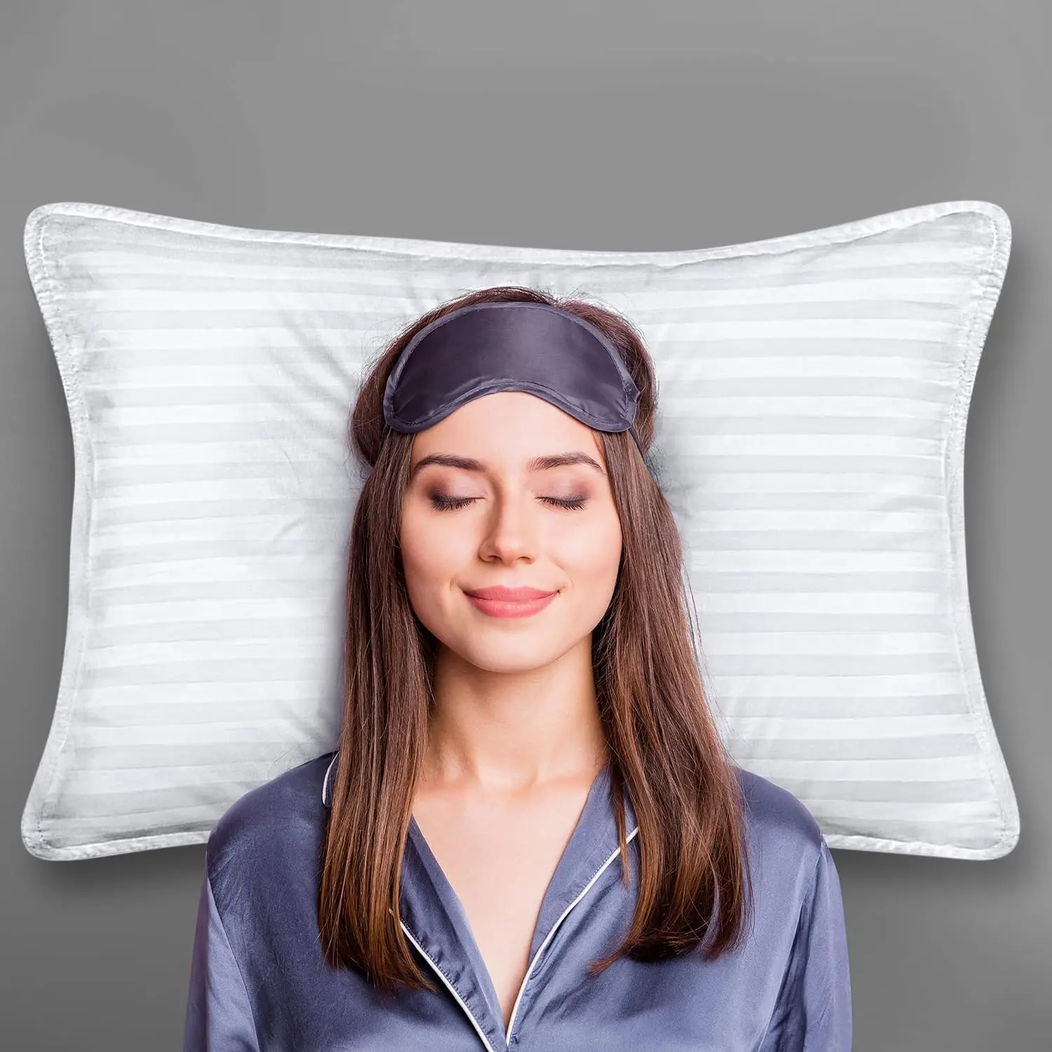 Utopia Bedding Bed Pillows for Sleeping Queen Size (White), Set of 2, Cooling Hotel Quality, Gusseted Pillow for Back, Stomach or Side Sleepers