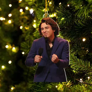 Direct From Domingo Ornament, Domingo Christmas Tree Acrylic Ornament, Funny Domingo Decoration Xmas Tree Gift 2024